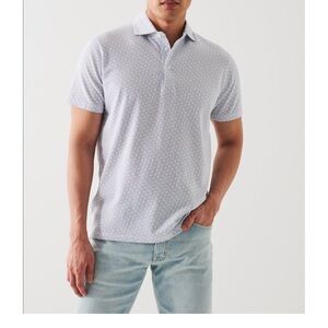 Men's Light Gray Polo Shirt
